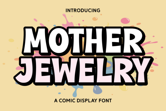 Bring Your Creative Projects to Life with Mother Jewelry Font