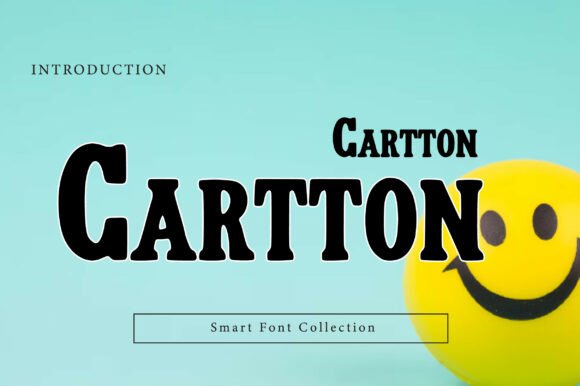 Cartton: A Bold and Playful Font for Creative Branding and Engaging Design
