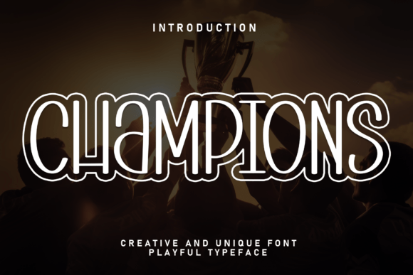 Champions: A Font of Elegance and Playfulness for Your Design Needs