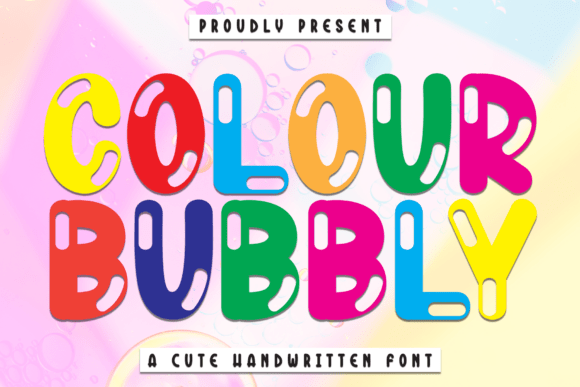 Colour Bubbly: Integrating Playful Typography into Professional Design Workflows