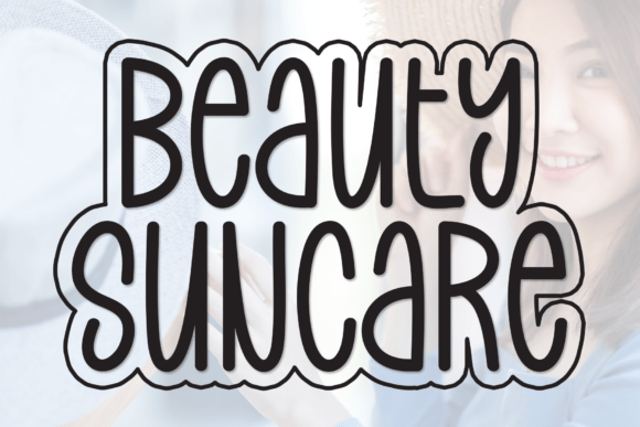 Discover the Charm of Beauty Suncare Font