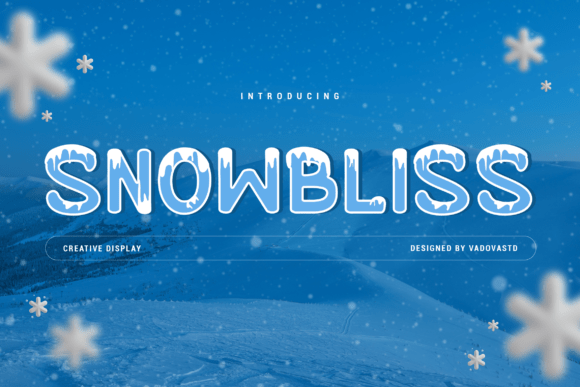 Discover the Joy of Snowbliss Font