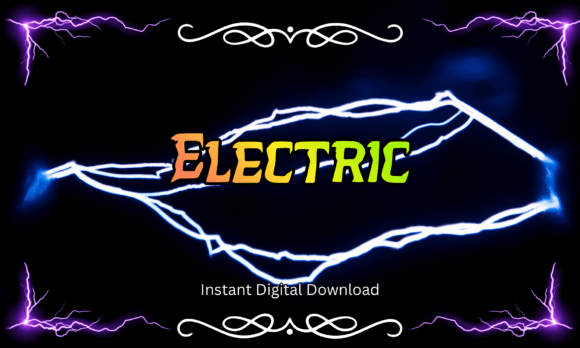 Electric: The High-Energy Font for Modern, Eye-Catching Designs