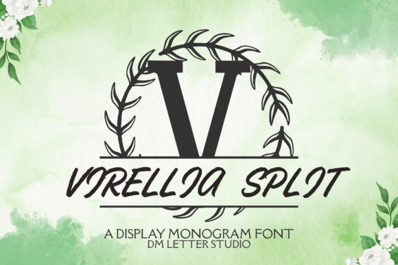 Elevate Your Designs with Virellia Split Monogram