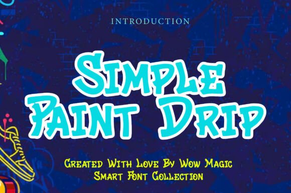 Embrace the Urban Edge with Simple Paint Drip