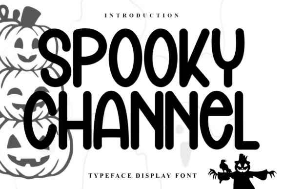 Enchant Your Designs with Spooky Channel: A Festive and Merry Typeface