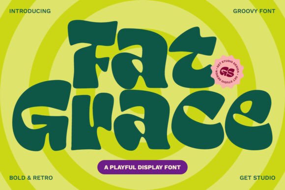 Explore the Playful Charm of Fat Grace Font