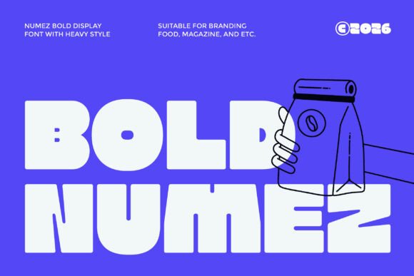 Exploring Bold Numez: A Modern, Impactful Font for Branding