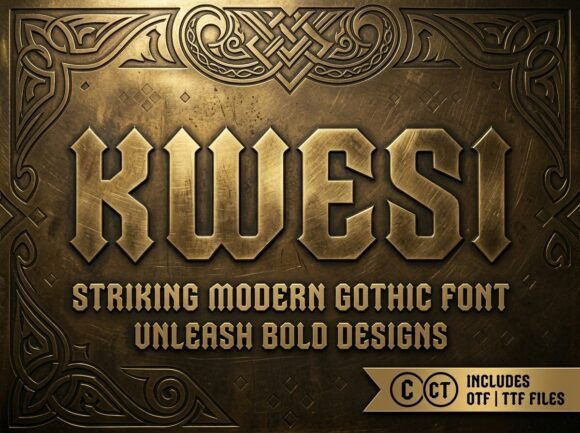 Forge a Bold Legacy with Kwesi Font