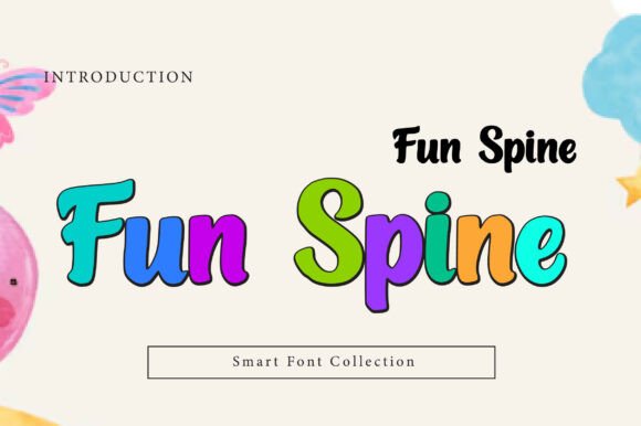 Fun Spine: A Joyful and Vibrant Display Font