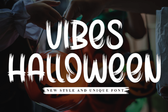 Get into the Spooky Spirit with Vibes Halloween: A Strategic Font for Your Creepy Creatives