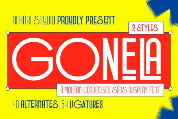 Gonela: Elevate Your Design with Bold Clarity
