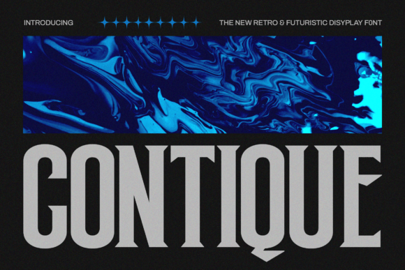 Integrating Contique: A Vintage Serif Display Font for Timeless Elegance