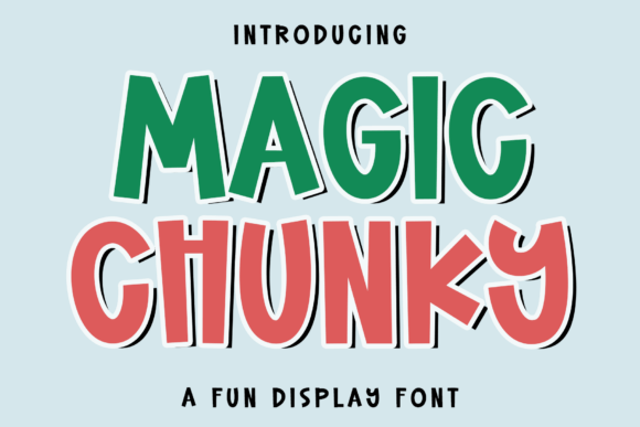 Introducing Magic Chunky: A Graceful Handwritten Font