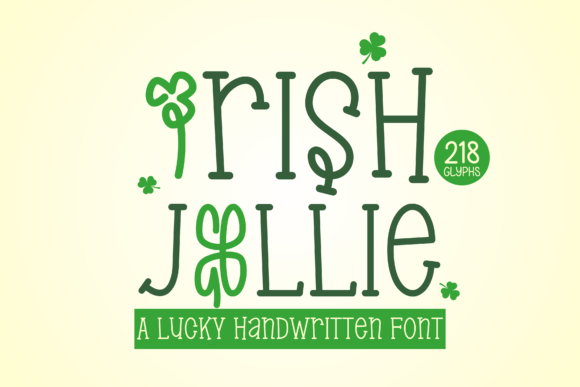 Irish Jollie: A Charming Handwritten Font