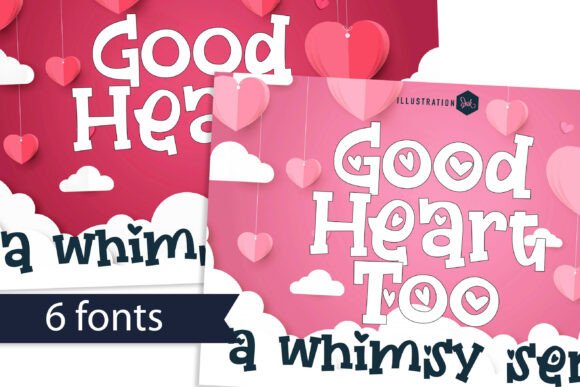 Spread Positivity with Good Heart Font