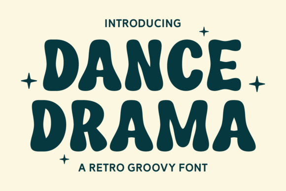 Step Back in Time with Dance Drama Font