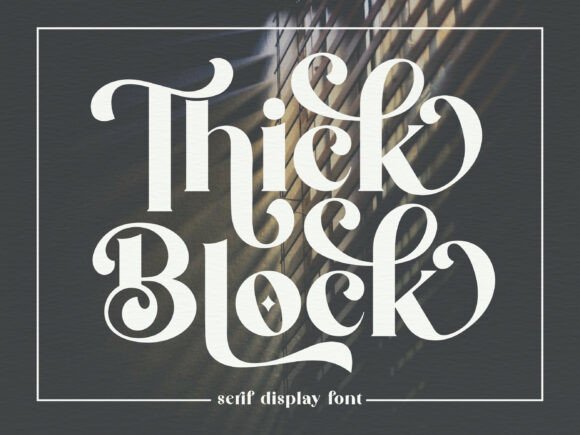 Thick Block: Elevate Your Designs with Elegance