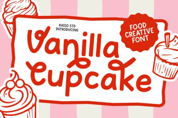 Vanilla Cupcake: A Sweet and Playful Font